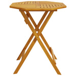 Sammenleggbart Hagebord Ø60X75 Cm Heltre Akasie