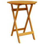 Sammenleggbart Hagebord Ø60X75 Cm Heltre Akasie