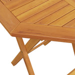 Sammenleggbart Hagebord Ø60X75 Cm Heltre Akasie