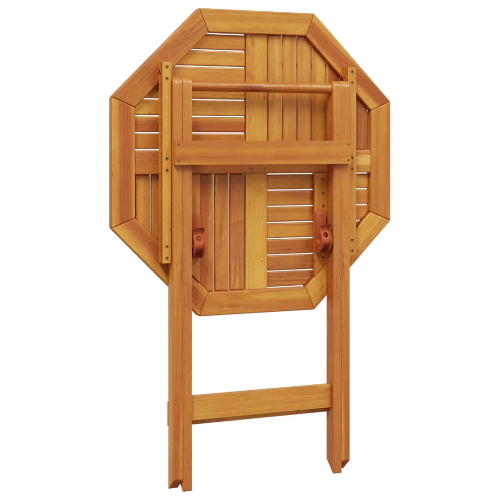Sammenleggbart Hagebord Ø70X75 Cm Heltre Akasie
