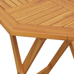 Sammenleggbart Hagebord Ø70X75 Cm Heltre Akasie