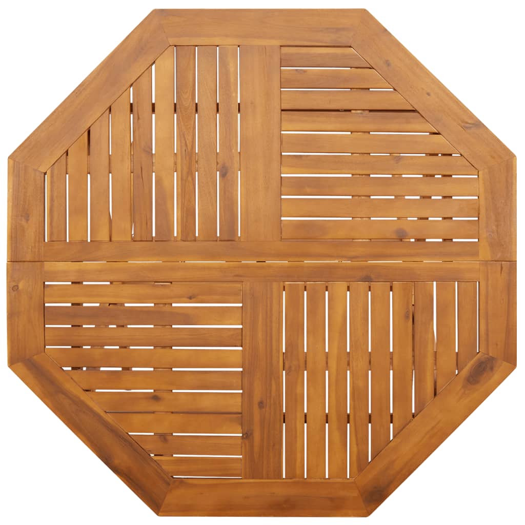 Sammenleggbart Hagebord Ø110X75 Cm Heltre Akasie
