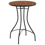 Bistrobord Med Mosaikk Terrakotta Ø50X70 Cm Keramikk