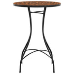 Bistrobord Med Mosaikk Terrakotta Ø50X70 Cm Keramikk