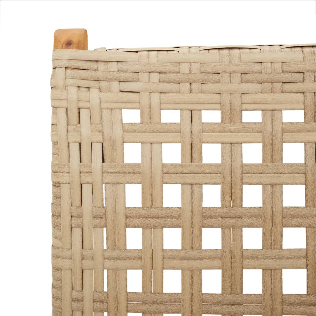 Hagestoler 2 Stk Beige Heltre Akasie Og Polyrotting