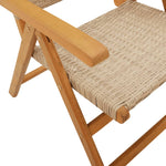 Hagestoler 2 Stk Beige Heltre Akasie Og Polyrotting