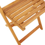 Bistrostoler 2 Stk Beige Heltre Akasie Og Polyrotting