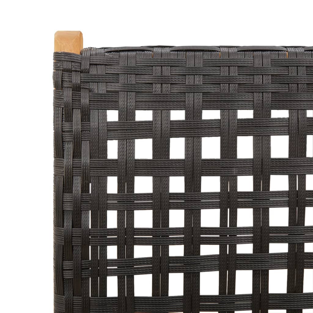 Hagestoler 2 Stk Svart Heltre Akasie Og Polyrotting