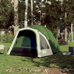 Kuppeltelt For Camping 3 Personer Grønn Hurtigutløser