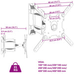 Tv-Veggfeste For 32-55 Tommers Skjerm Maks. Vesa 400X400Mm 35Kg
