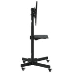Tv-Stativ Hjul 32-70 Tommers Skjerm Maks. Vesa 600X400 Mm 50 Kg