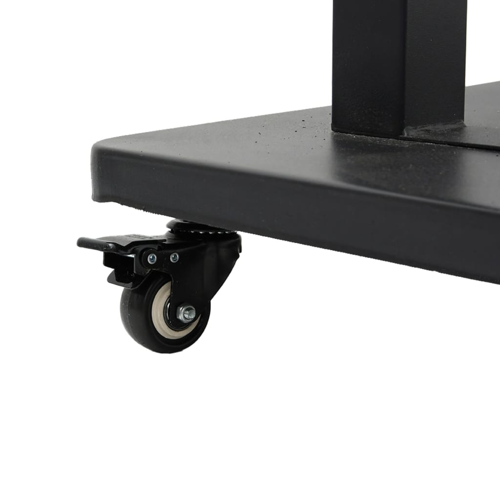 Tv-Stativ Med Hjul 32-90 Tommers Skjerm Vesa 800X600 Mm 100 Kg