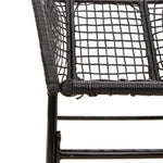 Hagestoler 2 Stk Svart Polyrotting