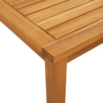 Bistrosett 3 Deler Beige Polyrotting Og Akasie