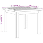 Bistrosett 3 Deler Beige Polyrotting Og Akasie