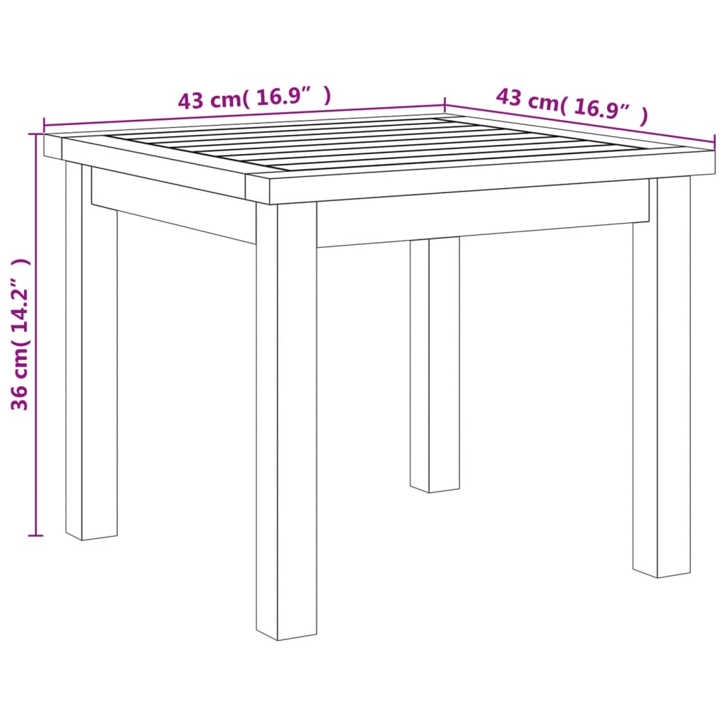Bistrosett 3 Deler Beige Polyrotting Og Akasie