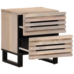 Nattbord 40X34X46 Cm Heltre Bleket Mango
