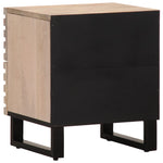 Nattbord 40X34X46 Cm Heltre Bleket Mango