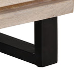 Nattbord 40X34X46 Cm Heltre Bleket Mango