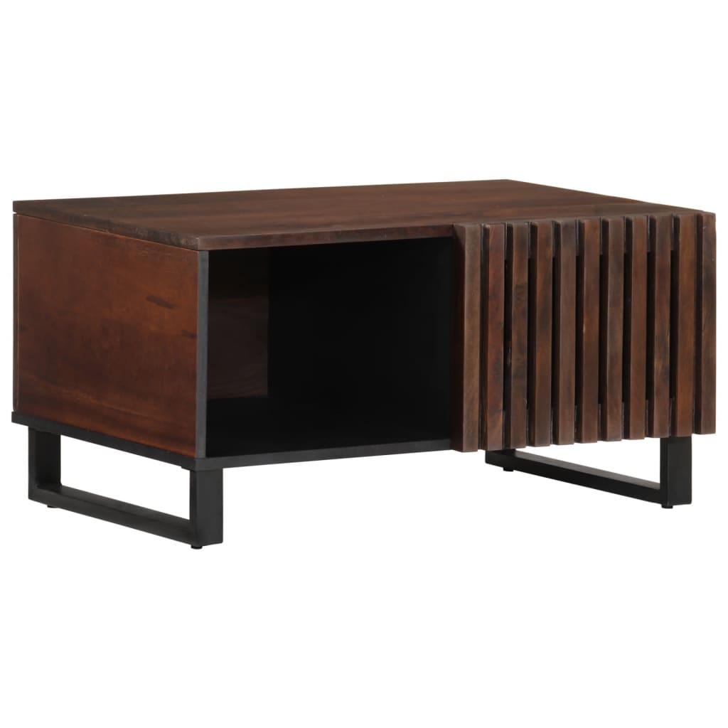 Salongbord Brun 80X51X40 Cm Heltre Mango