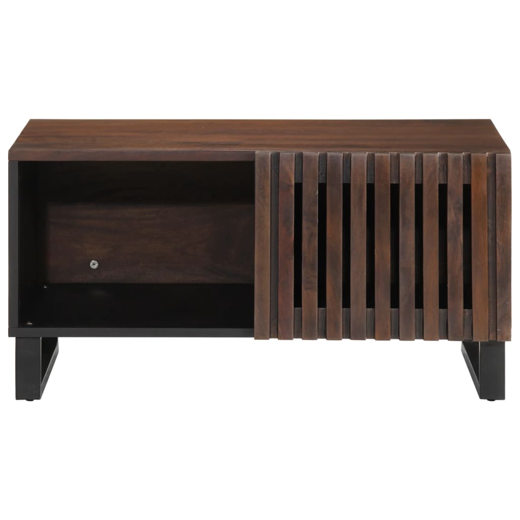 Salongbord Brun 80X51X40 Cm Heltre Mango