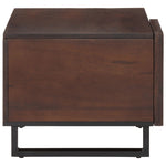Salongbord Brun 80X51X40 Cm Heltre Mango