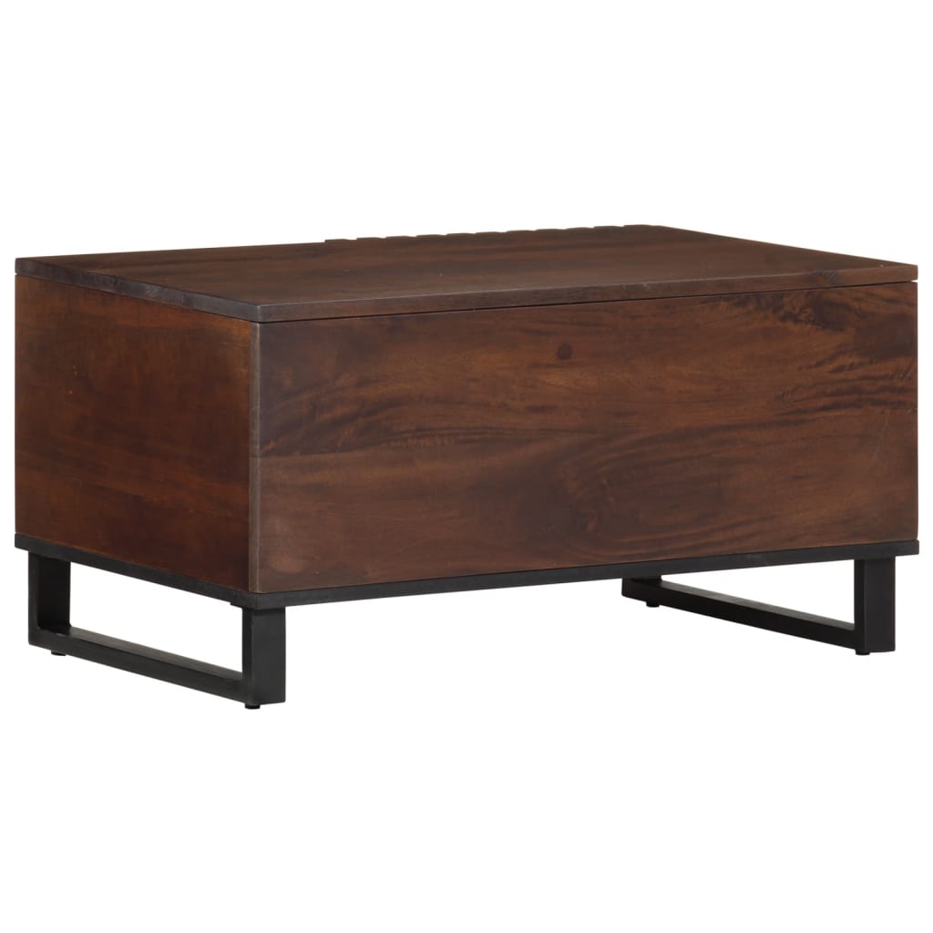 Salongbord Brun 80X51X40 Cm Heltre Mango