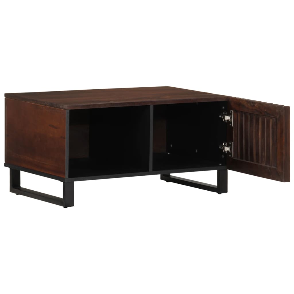Salongbord Brun 80X51X40 Cm Heltre Mango