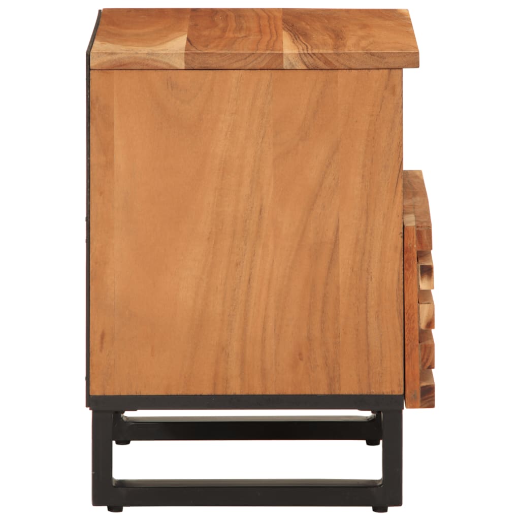 Nattbord 40X34X46 Cm Heltre Akasie