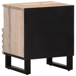 Nattbord 40X34X46 Cm Heltre Bleket Mango