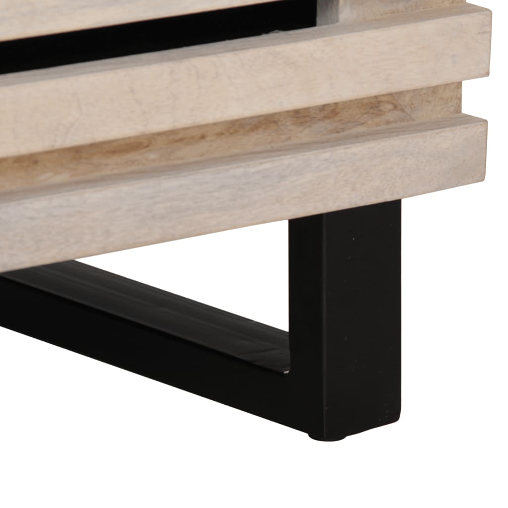 Nattbord 40X34X46 Cm Heltre Bleket Mango
