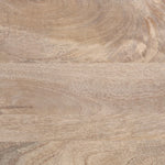 Nattbord Hvit 50X34X60 Cm Heltre Mango