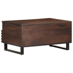 Salongbord Brun 80X55X40 Cm Heltre Mango