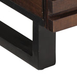 Salongbord Brun 80X55X40 Cm Heltre Mango