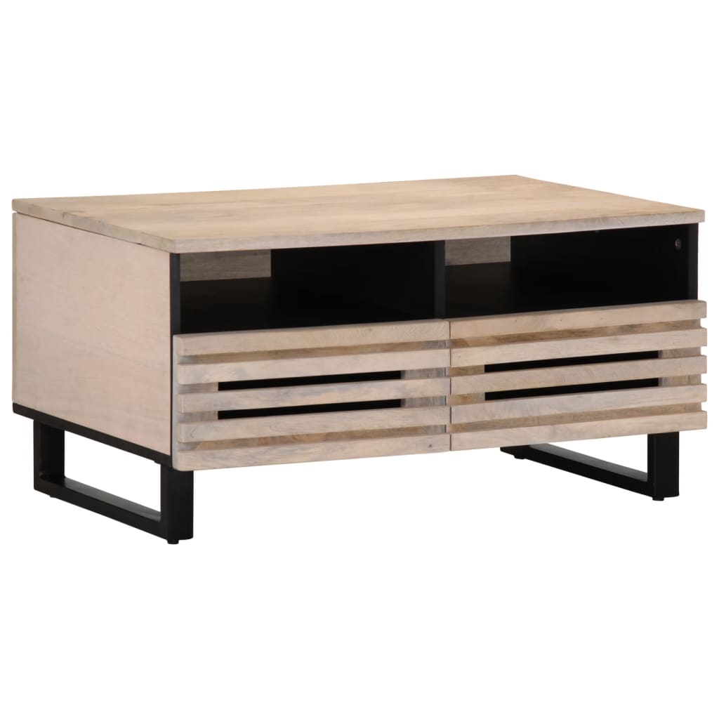 Salongbord 80X55X40 Cm Heltre Mango