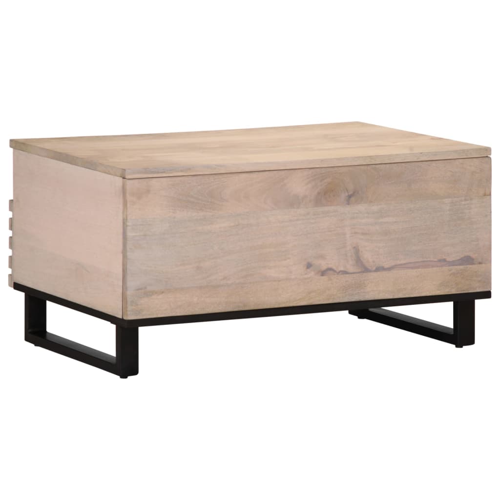 Salongbord 80X55X40 Cm Heltre Mango