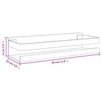 Dusjhylle 30X10X6 Cm Børstet 304 Rustfritt Stål