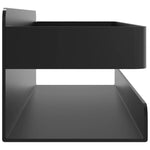 Dusjhylle Matt Svart 23X6,5X6 Cm Børstet 304 Rustfritt Stål