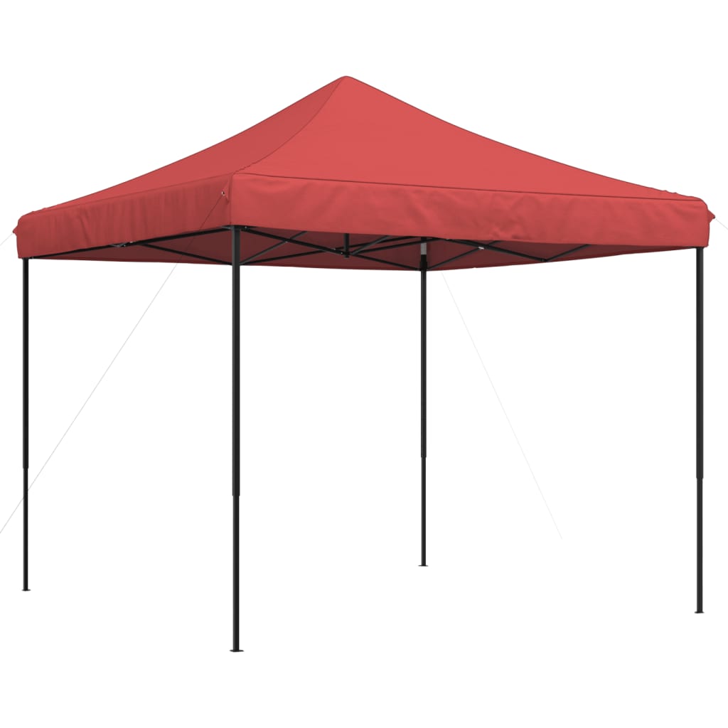 Sammenleggbart Partytelt Pop-Up Burgunder 292X292X315 Cm