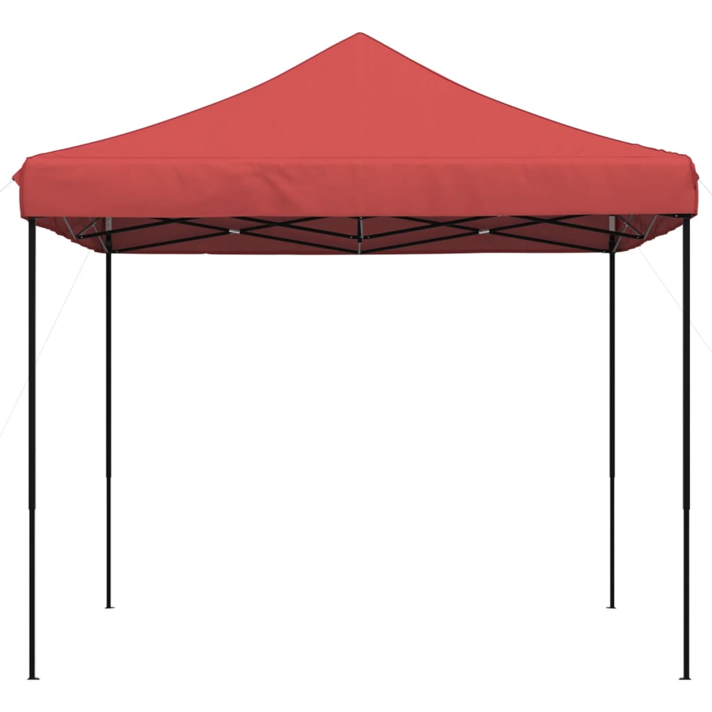 Sammenleggbart Partytelt Pop-Up Burgunder 292X292X315 Cm