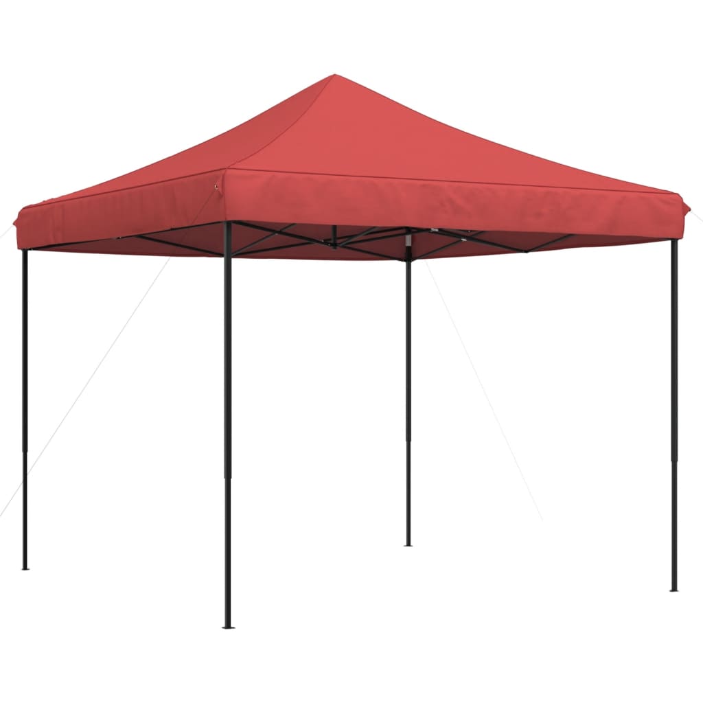 Sammenleggbart Partytelt Pop-Up Burgunder 292X292X315 Cm