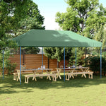 Sammenleggbart Partytelt Pop-Up Grønn 580X292X315 Cm