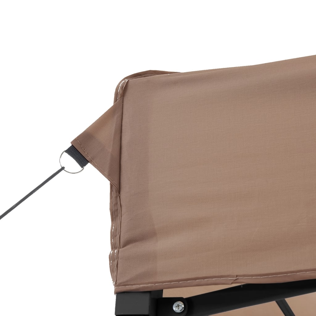 Sammenleggbart Partytelt Pop-Up Brun 580X292X315 Cm