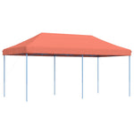 Sammenleggbart Partytelt Pop-Up Terrakotta 580X292X315 Cm