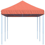 Sammenleggbart Partytelt Pop-Up Terrakotta 580X292X315 Cm