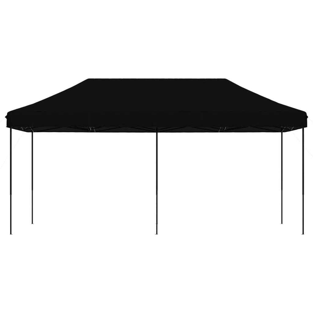 Sammenleggbart Partytelt Pop-Up Svart 580X292X315 Cm