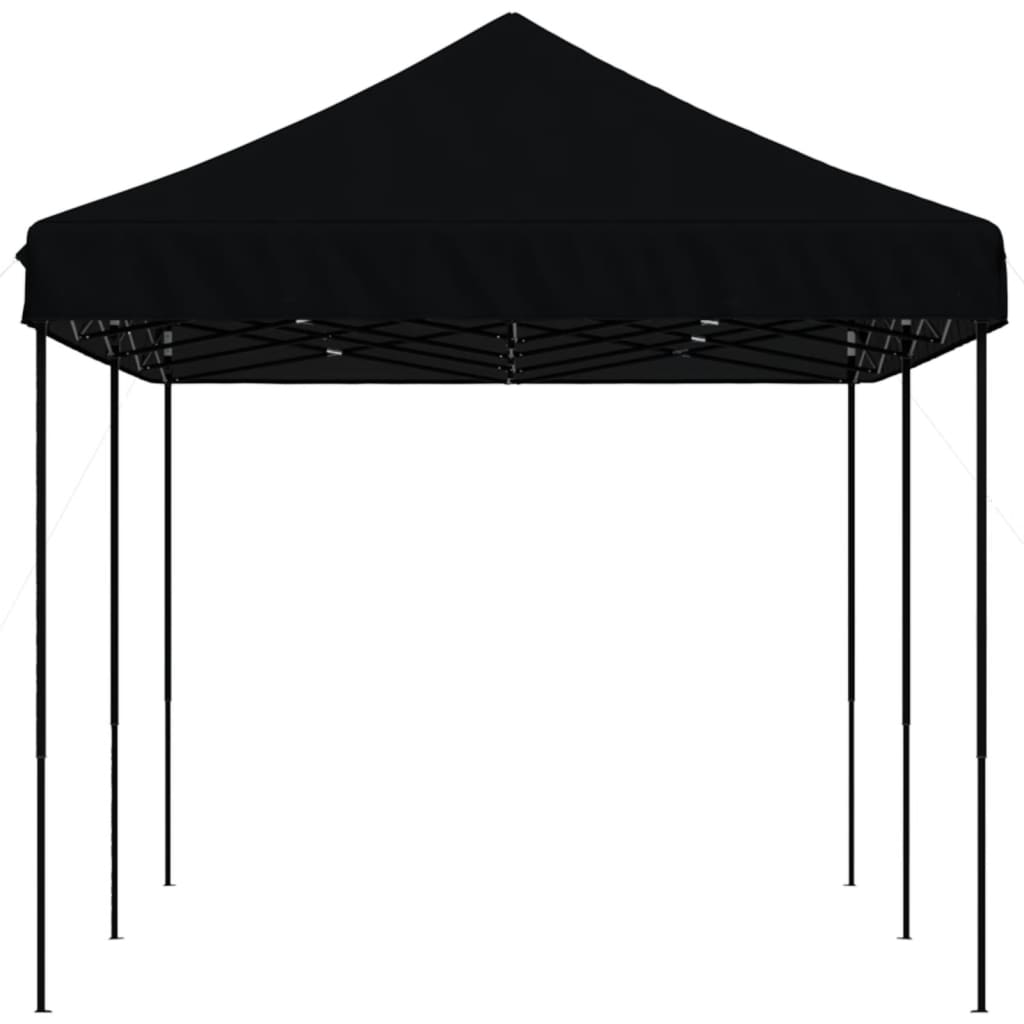 Sammenleggbart Partytelt Pop-Up Svart 580X292X315 Cm