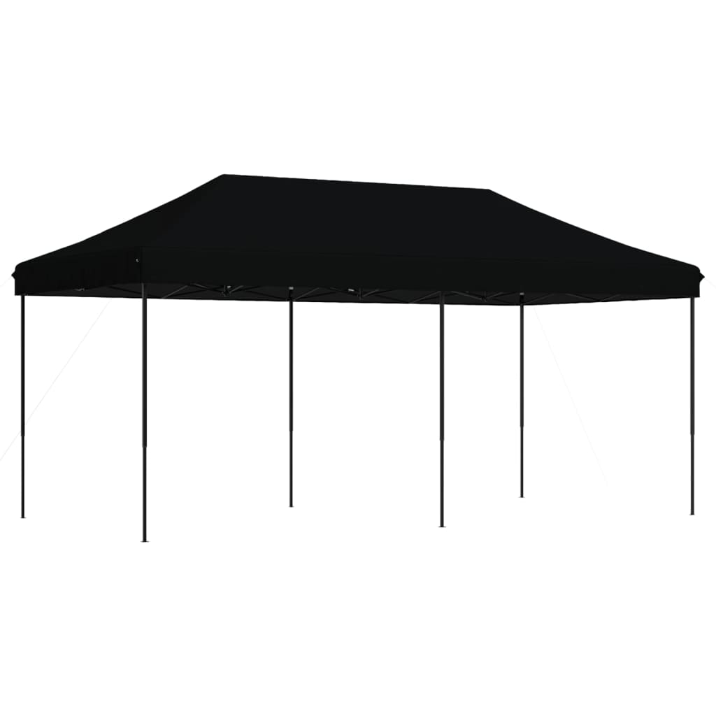Sammenleggbart Partytelt Pop-Up Svart 580X292X315 Cm