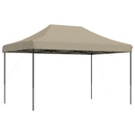 Sammenleggbart Partytelt Pop-Up Gråbrun 440X292X315 Cm