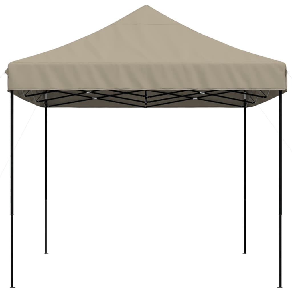 Sammenleggbart Partytelt Pop-Up Gråbrun 440X292X315 Cm